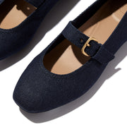 DELICATO Denim Mary Janes