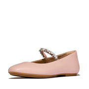 FitFlop x Song Hye Kyo<br>DELICATO Pearls & Crystal Leather Ballet Flats