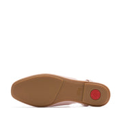 DELICATO Pearls-And-Crystal Leather Slingbacks