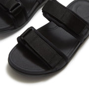 F-MODE GO Mens Adjustable Padded-Webbing Two-Bar Slides