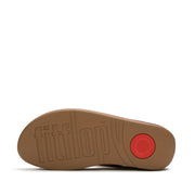 FINO Bead-Cluster Toe-Post Sandals - Terracotta Tan