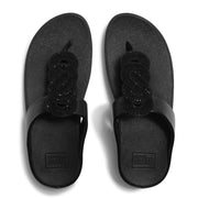 FINO Crystal-Twist Toe-Post Sandals