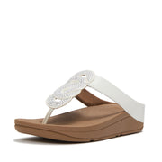FINO Crystal-Twist Toe-Post Sandals