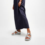 FINO Pearls-And-Crystal H-Bar Slides