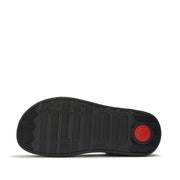 GEN-FF Max Buckle Tumbled-Leather Toe-Post Sandals