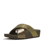 LULU Crystal-Mix  Metallic Cross Slides