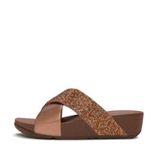 LULU Crystal-Mix  Metallic Cross Slides
