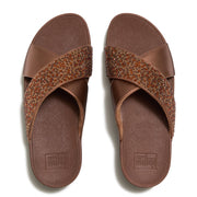 LULU Crystal-Mix  Metallic Cross Slides