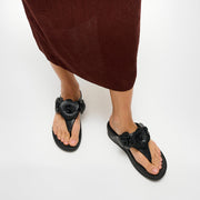 LULU Flower Toe-Post Sandals
