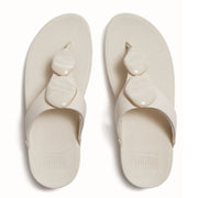 FitFlop x Song Hye Kyo<br>LULU Marbled-Stone Toe-Post Sandals
