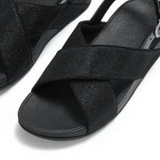 LULU Shimmerglitz Back-Strap Sandals