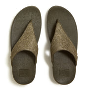 LULU Shimmerglitz Toe-Post Sandals