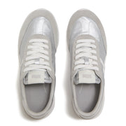 RETRO-Q FF Metallic-Fabric/Suede Sneakers