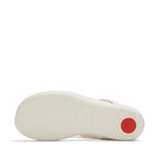 SOLAY Glossy-Disc Toe-Post Sandals