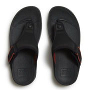 TRAKK Mens Adjustable Water-Resistant Mesh Toe-Post Sandals