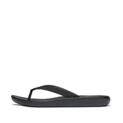 IQUSHION Mens Textured-Strap Flip-Flops