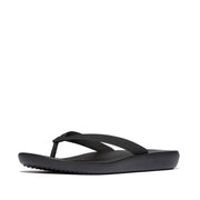 IQUSHION Mens Textured-Strap Flip-Flops