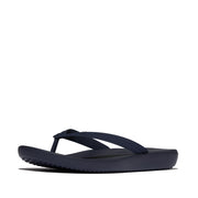 IQUSHION Mens Textured-Strap Flip-Flops