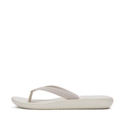 IQUSHION Mens Textured-Strap Flip-Flops