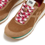 RETRO-Q FF Cord Trainers - Terracotta Tan