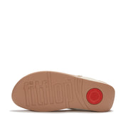 LULU Beaded Toe-Post Sandals - Paris Beige