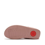 LULU Beaded Toe-Post Sandals - Clay Blush Multi