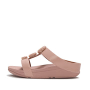 FINO Bead-Circle Slides - Clay Blush