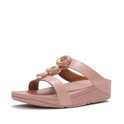 FINO Bead-Circle Slides - Clay Blush