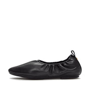 DELICATO Poise Leather Ballerinas - All Black