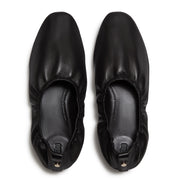 DELICATO Poise Leather Ballerinas - All Black