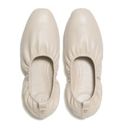 DELICATO Poise Leather Ballerinas - Hazy Taupe