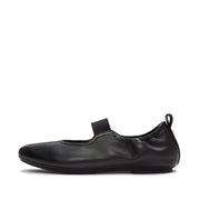 DELICATO Poise Leather Mary Janes - All Black
