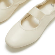 DELICATO X PANTONE Poise Leather Mary-Janes