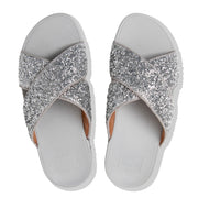 LULU Shimmerfoil Cross Slides