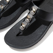 FINO Crystal Lock Toe-Post Sandals