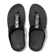 FINO Crystal Lock Toe-Post Sandals