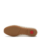 DELICATO Woven Ballerinas - Hazy Taupe
