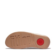 LULU Glitz-Bow Leather Slides