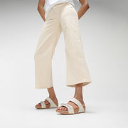 LULU Glitz-Bow Leather Slides