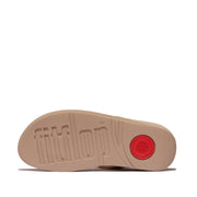 FINO Crystal-Jewel Toe-Post Sandals