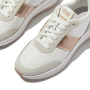 FitFlop x Song Hye Kyo<br>F-MODE Flow Sequin Suede/Leather Flatform Sneakers