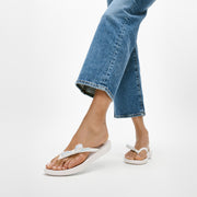 IQUSHION Glitz-Bow Flip-Flops