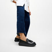 IQ-COMFF Tassel Leather Loafers