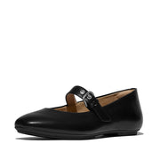 DELICATO Leather Mary Janes