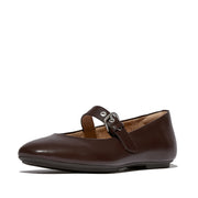 DELICATO Leather Mary Janes