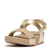LULU Crystal Embellished Back-Strap Sandals