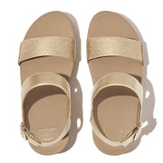 LULU Crystal Embellished Back-Strap Sandals