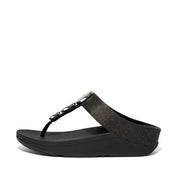 HALO Shimmer Toe-Post Sandals