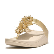 FINO Bauble-Bead Toe-Post Sandals