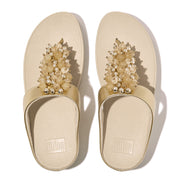 FINO Bauble-Bead Toe-Post Sandals